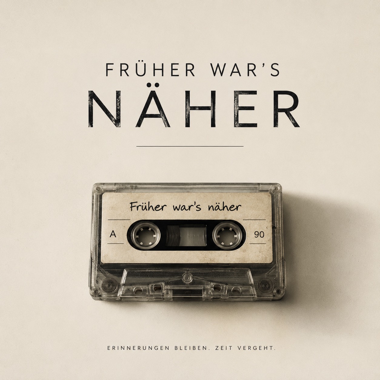 Früher war's näher Cover